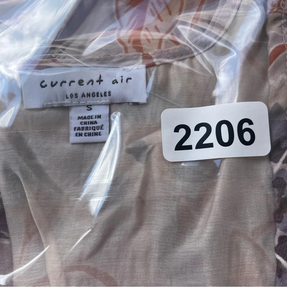 Current Air Brown/Multi Floral Ruffle Mini Dress 22206 - Picture 11 of 11